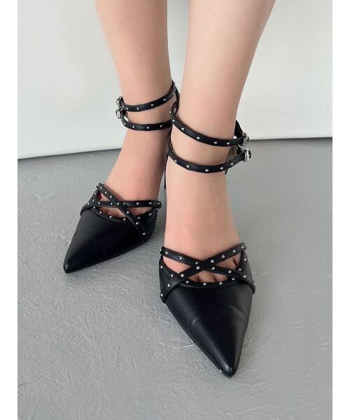 RESEXXY（リゼクシー） パンプス スタッズポイントパンプス : ZOZOTOWN