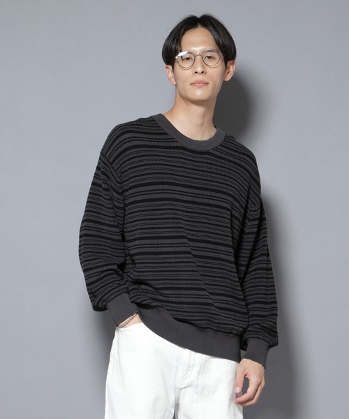 NANO universe（ナノ・ユニバース） セーター ニット マーセライズ