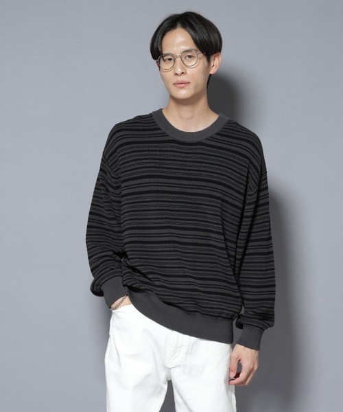 NANO universe（ナノ・ユニバース） セーター ニット マーセライズ