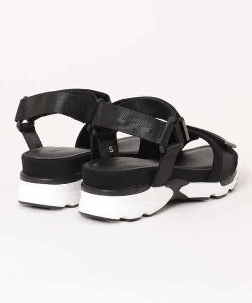 「JELLY BEANS」 フラットサンダル M アイボリー レディース_画像2