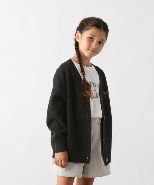 GLOBAL WORK（グローバルワーク） カーディガン メルティニットVカーデ