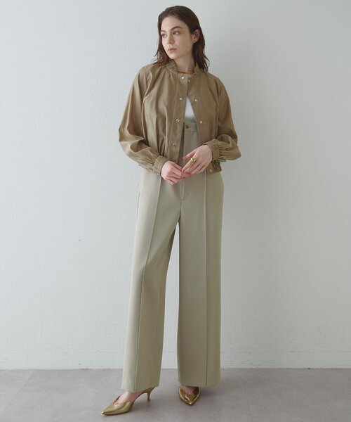 【新品未使用】Drawing Numbers ベージュ ワイドパンツ Drawing Numbers（ドローイングナンバーズ） パンツ 「Drawing Numbers