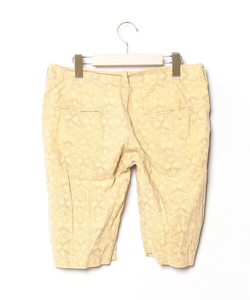 「quadro」 ハーフパンツ 2 イエロー メンズ_画像2