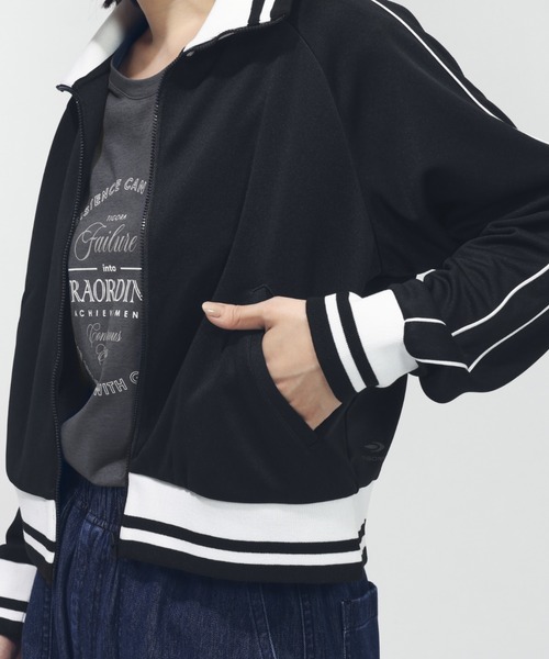 TIGORA（ティゴラ） ジャージ クロップドトラックジャケット