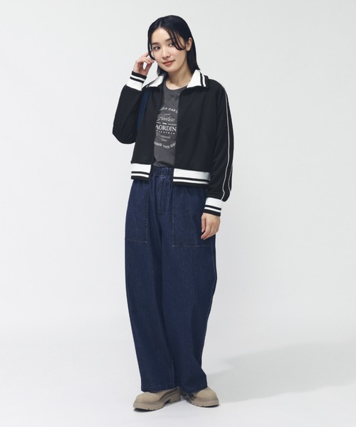 TIGORA（ティゴラ） ジャージ クロップドトラックジャケット