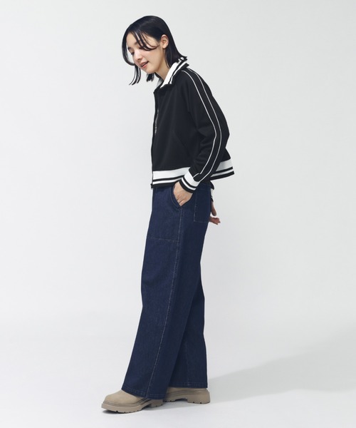 TIGORA（ティゴラ） ジャージ クロップドトラックジャケット