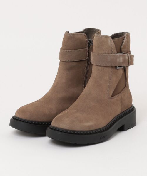 ASH（アッシュ） ブーツ ASH/アッシュ「MARGOT」ベルト厚底ショート