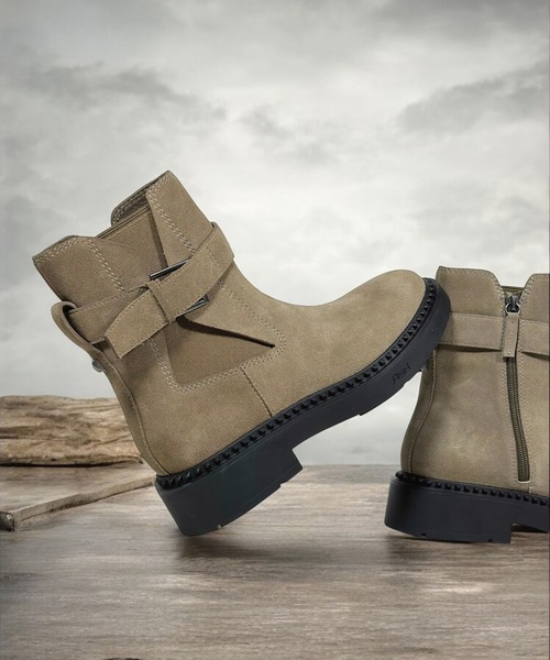 ASHアッシュショートブーツ新品未使用 ASH（アッシュ） ブーツ ASH/アッシュ「MARGOT」ベルト厚底ショート