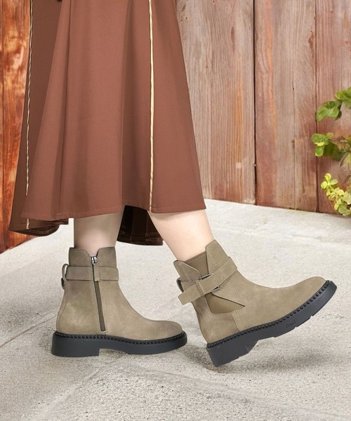 ASHアッシュショートブーツ新品未使用 ASH（アッシュ） ブーツ ASH/アッシュ「MARGOT」ベルト厚底ショート