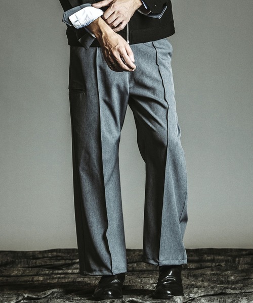 スラックス 「NO ID.」Easy Trousers / イージー トラウザーズ メンズ