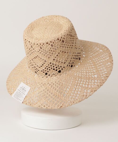 「La Maison de Lyllis」 ストローハット 57cm ベージュ レディース_画像2