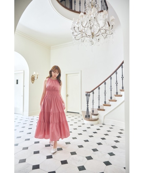 Her lip to 「Her to」 ノースリーブワンピース S ブラック レディース