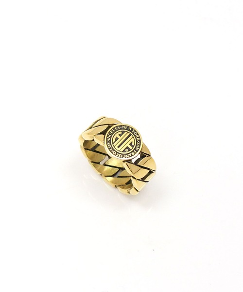 HUF REGIONAL CUBAN LINK RINGリング　ゴールド　9 HUF（ハフ） 指輪 リング リージョナルキューバリンクリング 指輪