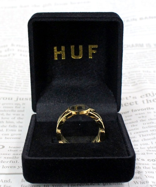 HUF（ハフ） 指輪 リング リージョナルキューバリンクリング 指輪