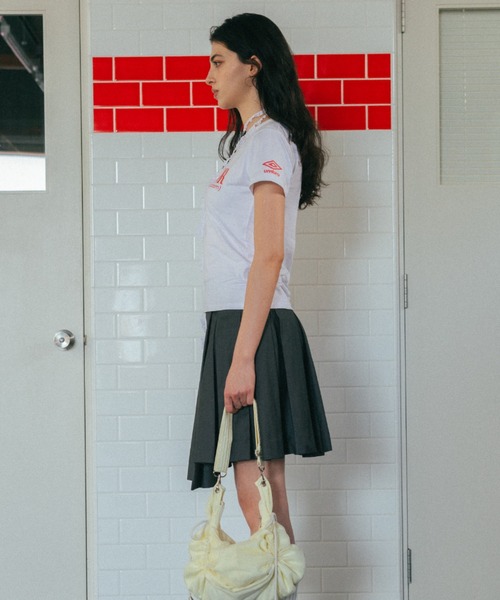 「SCULPTOR」 半袖Tシャツ MEDIUM チャコールグレー レディース_画像9