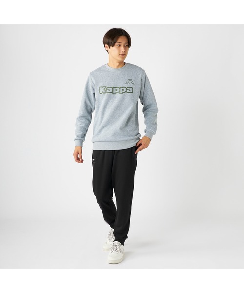 Kappa（カッパ） トレーナー スウェット 軽量 裏起毛 クルーネック