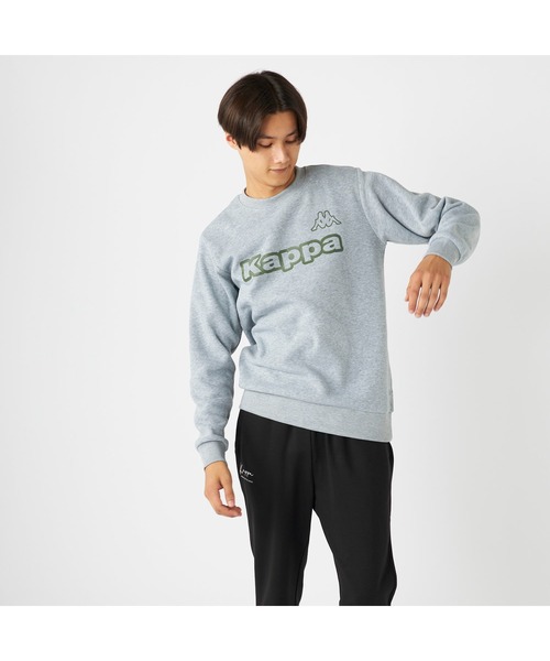 トレーナー スウェット Kappa カッパ 軽量 裏起毛 クルーネック スウェット トレーナー メンズ | Kappa | 17