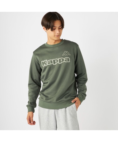 Kappa（カッパ） トレーナー スウェット 軽量 裏起毛 クルーネック