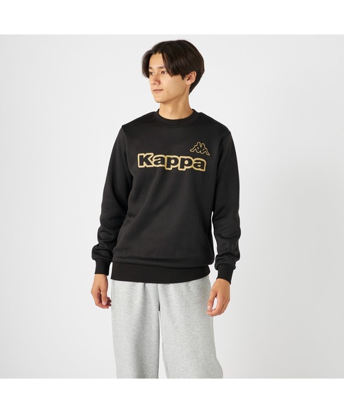 Kappa（カッパ） トレーナー スウェット 軽量 裏起毛 クルーネック