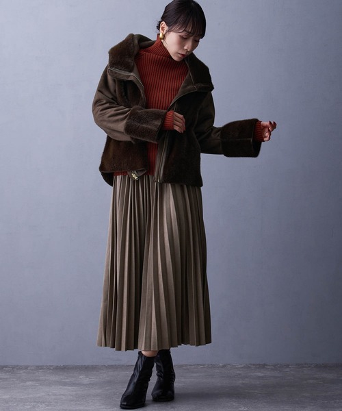 NICOLE white（ニコルホワイト） ブルゾン アウター リバーシブル