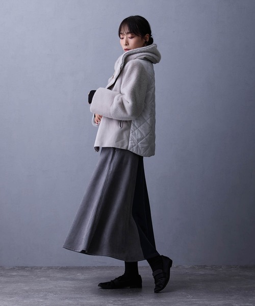 NICOLE white（ニコルホワイト） ブルゾン アウター リバーシブル