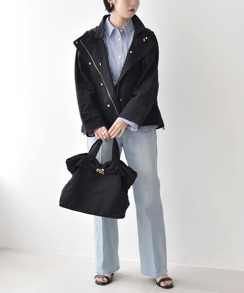 「quaranciel」 ブルゾン ONE SIZE ネイビー レディース_画像3