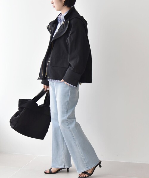 「quaranciel」 ブルゾン ONE SIZE ネイビー レディース_画像5