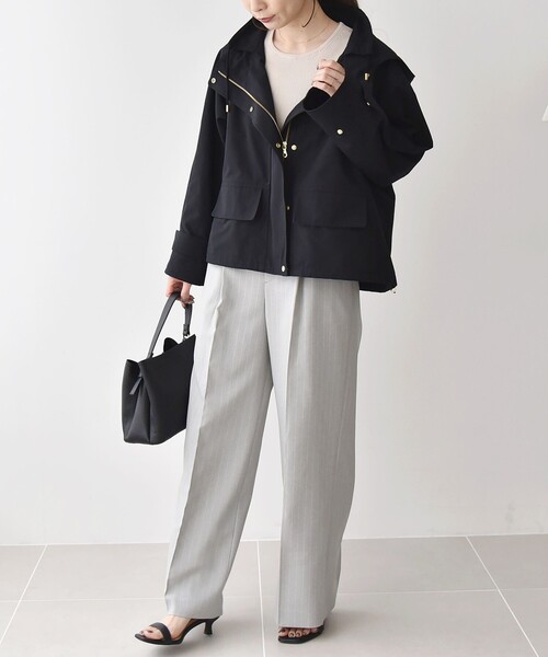 「quaranciel」 ブルゾン ONE SIZE ネイビー レディース_画像6