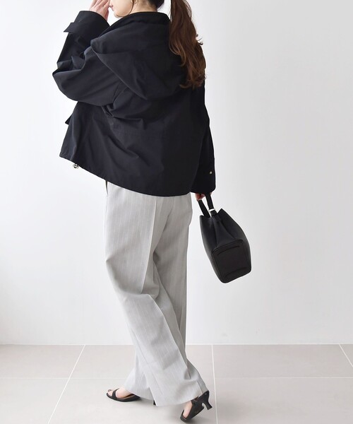 「quaranciel」 ブルゾン ONE SIZE ネイビー レディース_画像8