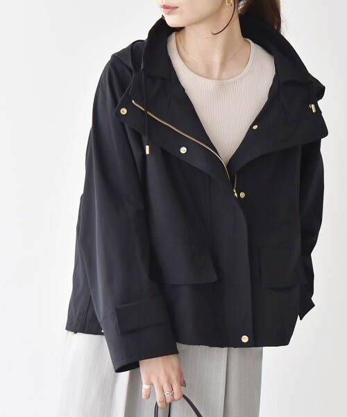 「quaranciel」 ブルゾン ONE SIZE ネイビー レディース_画像9