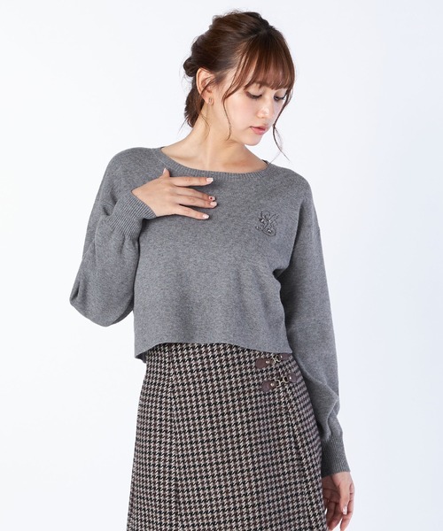 「LAISSE PASSE」 長袖ニット 38 ピンク レディース_画像6