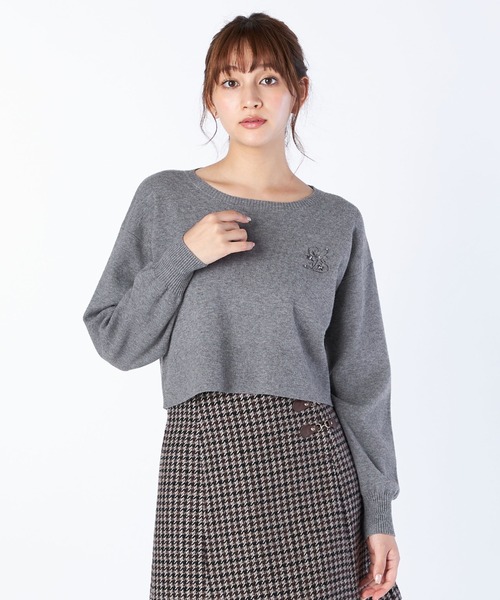 「LAISSE PASSE」 長袖ニット 38 ピンク レディース_画像7