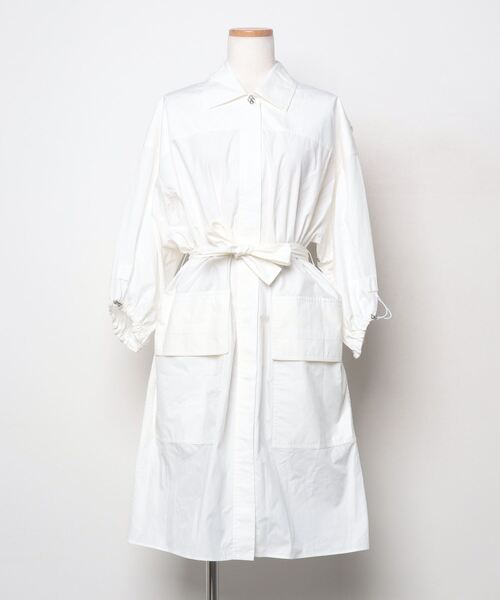 エルメス　シャツワンピース　未使用品 HERMES（エルメス） シャツワンピース 34 ホワイト レディース