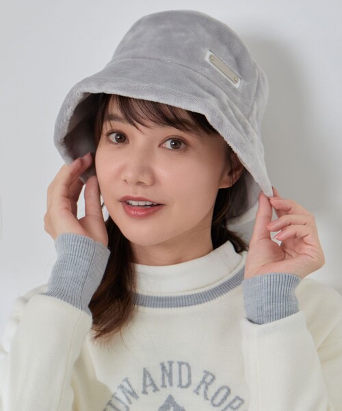 JUN&ROPE'（ジュンアンドロペ） 帽子 ハット ボアフリースハット/Oggi