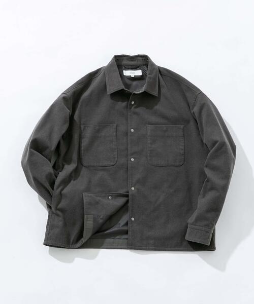 URBAN RESEARCH ROSSO MEN ブルゾン アウター ウールライクCPOシャツ