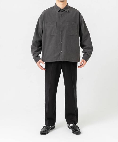 URBAN RESEARCH ROSSO MEN ブルゾン アウター ウールライクCPOシャツ