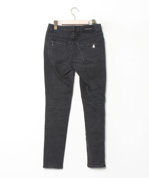 LOVELESS（ラブレス） スキニーデニムパンツ 34 ブラック レディース