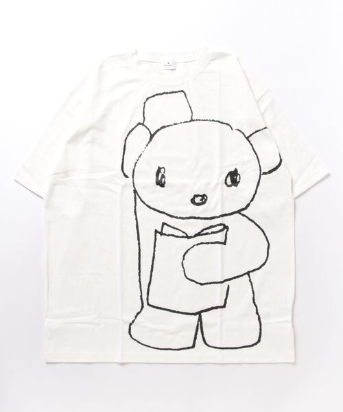 「merry jenny」 半袖Tシャツ FREE ブラック レディース_画像2