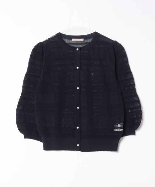 RoseTiara カーディガン 46 美品】Rose Tiara ローズティアラ