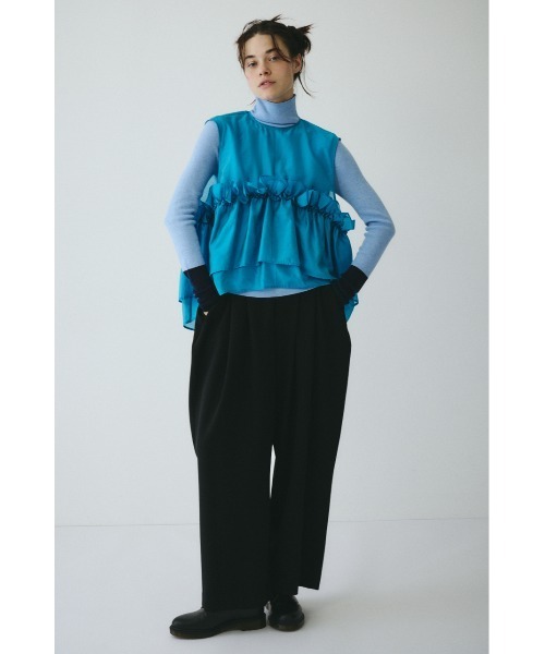 HeRIN.CYE ブラウス シャツ Flare hem blouse フレアヘムブラウス