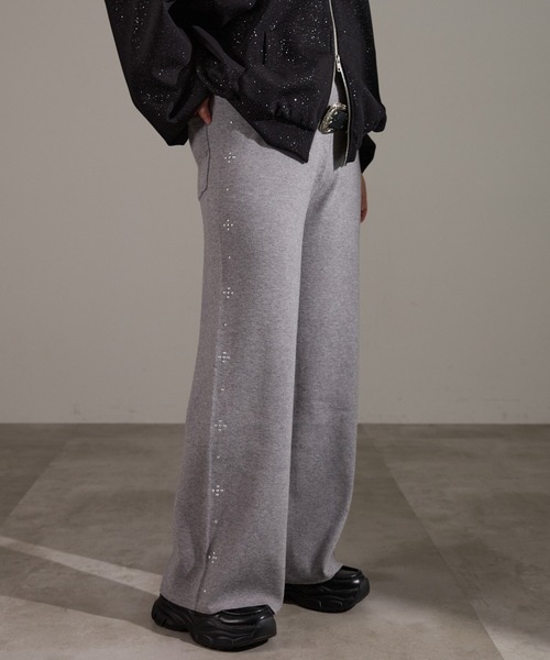 apres jour mignon（アプレジュールミニョン） パンツ スタッズ