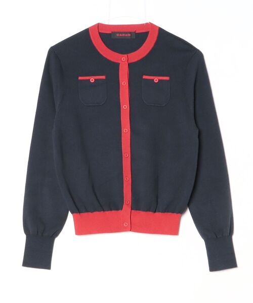 CABaNカーディガン CABaN（キャバン） カーディガン FREE ブルー系その他4 レディース