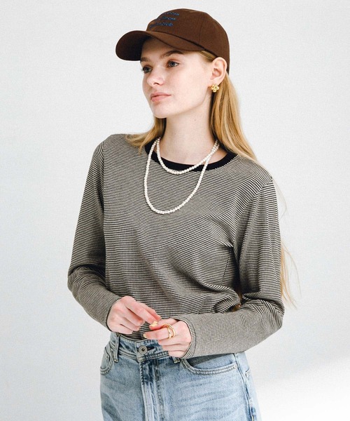 「URBAN RESEARCH Sonny Label」 長袖カットソー FREE ブラック レディース_画像3