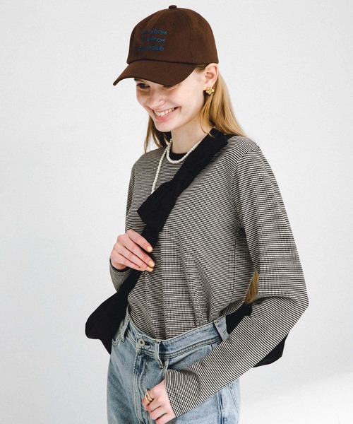 「URBAN RESEARCH Sonny Label」 長袖カットソー FREE ブラック レディース_画像4