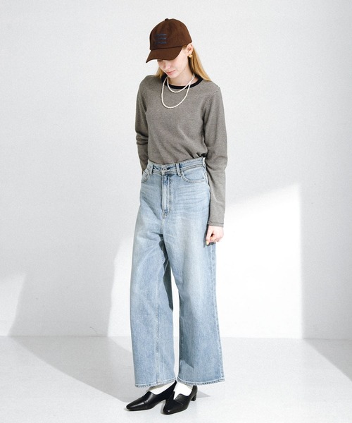 「URBAN RESEARCH Sonny Label」 長袖カットソー FREE ブラック レディース_画像9