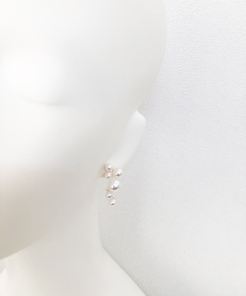 「TIMELESS&THREE」 ピアス（両耳用） FREE ゴールド レディース_画像6