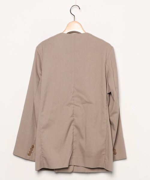 TODAYFUL 「TODAYFUL」 ノーカラージャケット 36inch ベージュ