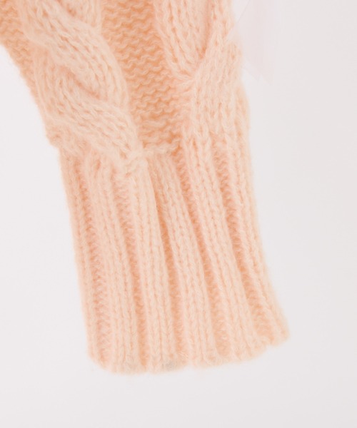 「one after another NICE CLAUP」 長袖ニット FREE ブラウン レディース_画像6