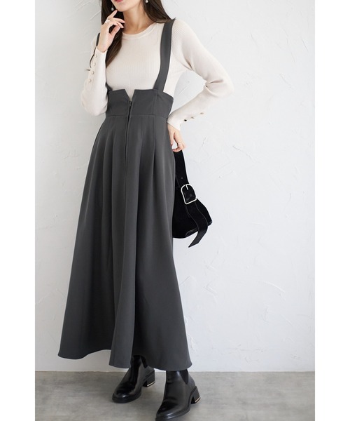 「&. NOSTALGIA」 スカート S チャコールグレー レディース_画像7