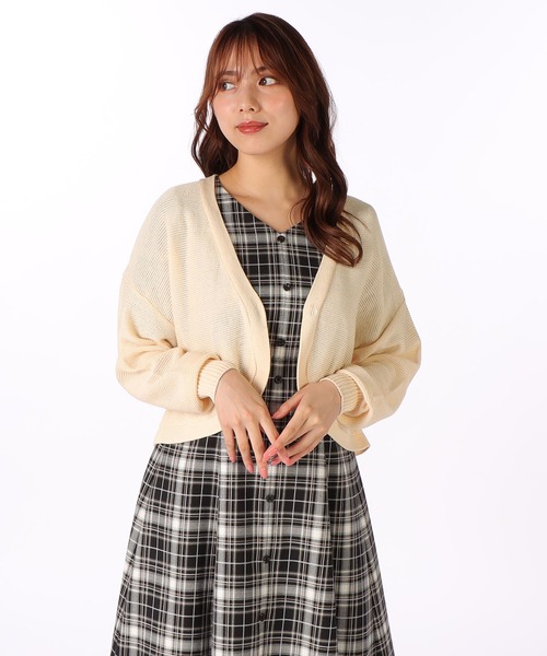 「LAISSE PASSE」 ニットカーディガン MEDIUM アイボリー レディース_画像8